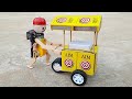 Making Matchbox Ice Cream Cycle Rickshaw DIY Craft With Matchstick Box Idea With Matchbox Amazing