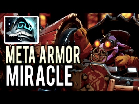 MIRACLE BEST TANK IN THE WORLD TIMBERSAW NEW META ARMOR STRATEGY 7.01 Dota 2