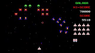 Sharp X1 Game: Galaga (1985 Dempa / Namco)