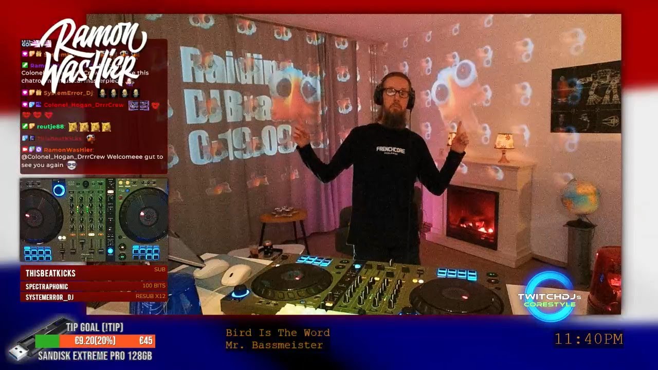 ⚡Twitch DJs Core Style Raid Train! - September 24, 2025