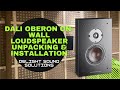 DALI OBERON ON WALL LOUDSPEAKER Unpacking Daliloudspeakers Audiophile Cinema