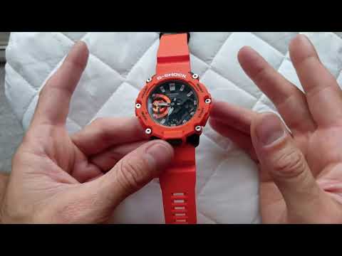 Casio G-shock GA 2200 M Analog Dial Adjust/synchronize ( Reset ) Impressions and Short Presentation