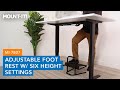 MI-7807 Height Adjustable Foot Rest