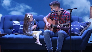 Adorable Singing Father-Daughter Duo Performs 'You've Got a Friend in Me'!