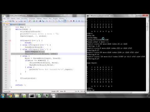 Programming A Chess Engine in C Part 60 - Vice solves a Mate in 3 !