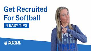 How to Get Recruited for College Softball | Do This NOW