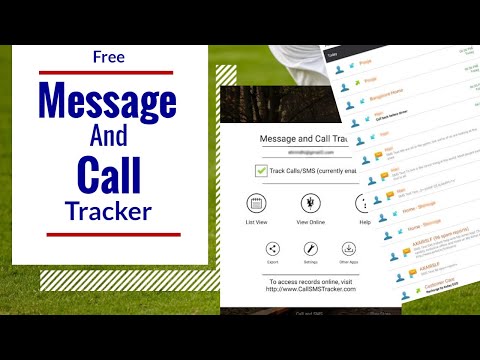 Message and Call Tracker