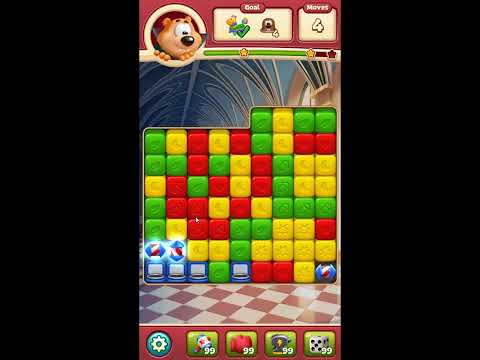 Toon Blast Level 8502 - NO BOOSTERS 🐻🐺🐱 | SKILLGAMING ✔️