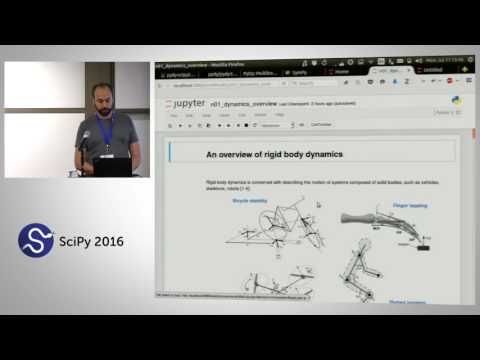 Simulating Robot Vehicle Spacecraft and Animal Motion w Python Advanced | SciPy 2016 Tutorial