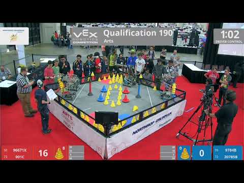 2018 VRC Arts Q190 - 96671X 901C vs 9784B 20785B - 64 to 45