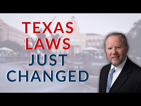 New Texas Laws 2025: Bail Reform, THC Bans, and Major Changes to Criminal Charges