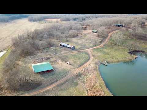 Lodge on 587 Acres on Eleven Point River with 10 Acre Lake, Gatewood, MO