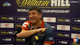 Mensur Suljovic on Ally Pally curse, plus: “My son told me “papa, I think it's finished for you”