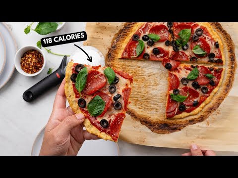 LOW CARB Chicken Crust Pizza