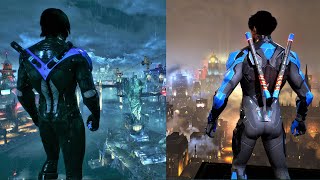Gotham Vs Arkham Nightwing - Epic Stealth & Combat gameplay
