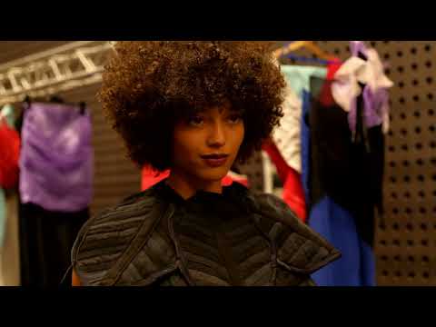 RK Fashion School backstage at AXDW 2022