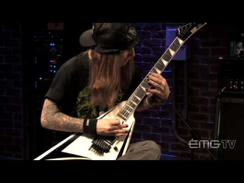 Alexi Laiho talks metal and EMG ALX Signature Guitar Pickup on EMGtv