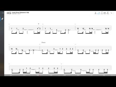 Alanis Morissette - Ironic (BASS TAB PLAY ALONG)