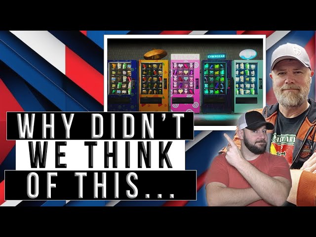They Figured It Out... Solve Gun Crime & Drugs At The Same Time... VENDING MACHINES...