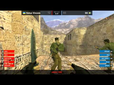 Na`Vi vs. SK map 1 dust2 dreamhack 2011