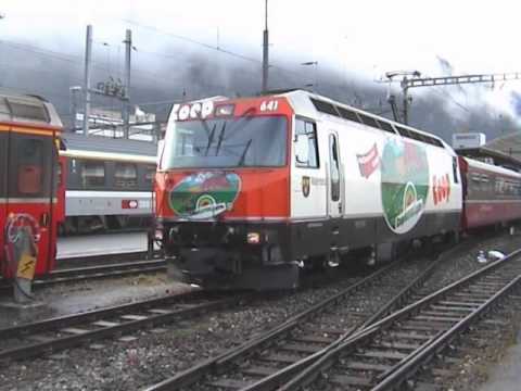 044 Chur Station in Winter - REOS full DVD