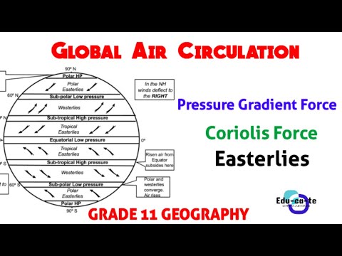 Global air circulation grade 11 Geography