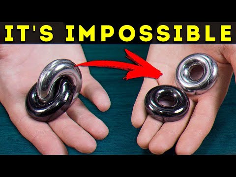STEEL DONUTS | IMPOSSIBLE PUZZLE | Is it possible to solve?