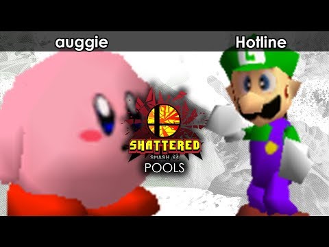 Smash 64: TOTO | auggie (Kirby) V Hotline (Luigi/Ness) - Shattered 91 Tournament SSB64