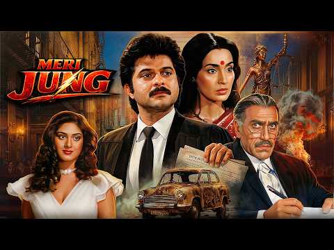 अदालत में धमाका और खौफनाक इंतकाम 🔥 | Meri Jung Full Movie | Anil Kapoor, Amrish Puri | Action