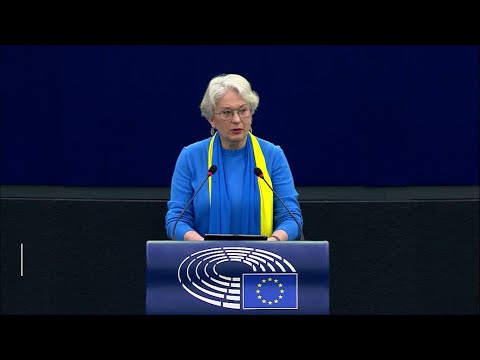 ‘Putin’s propaganda machine spent decades attempting to poison and divide our societies’ Kalniete