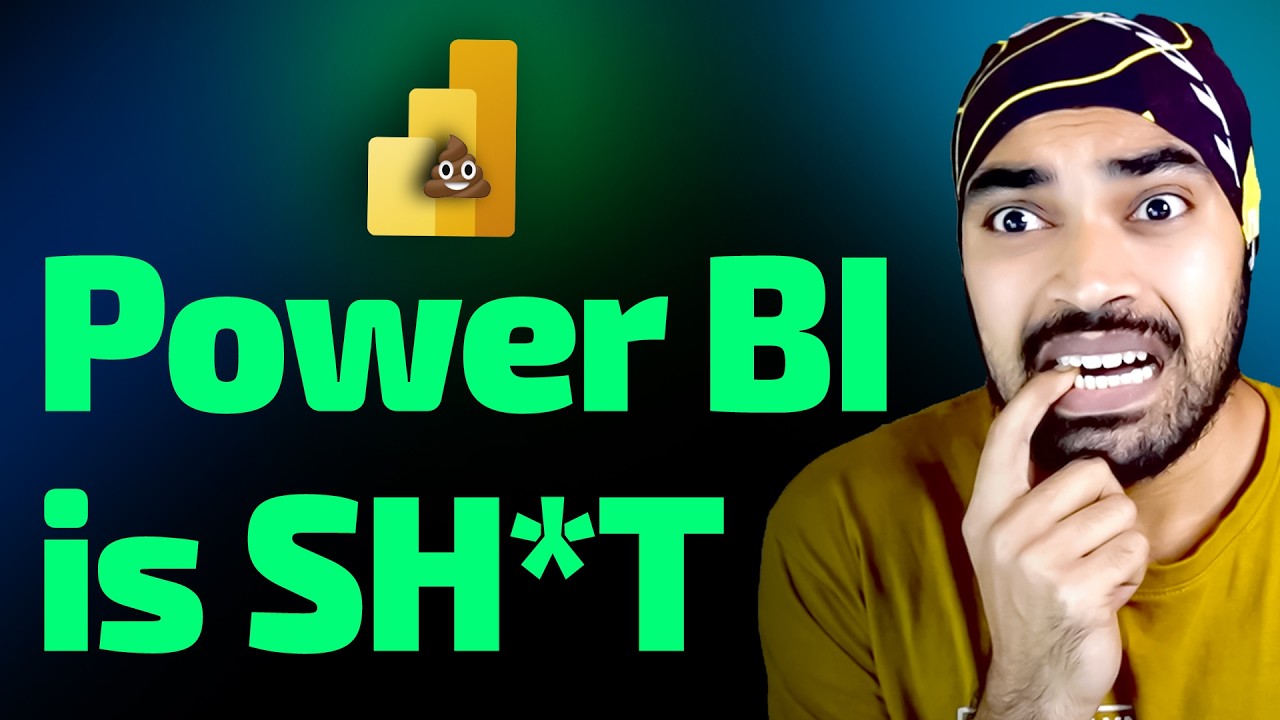 Power BI is SH*T - 7 reasons i hate it!