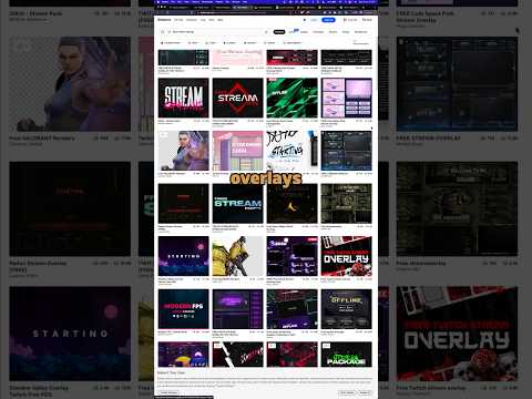 Beste Websites für kostenlose und kostenpflichtige Stream-Overlays