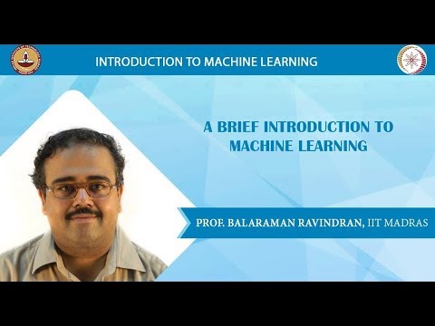 Introduction to Machine Learning