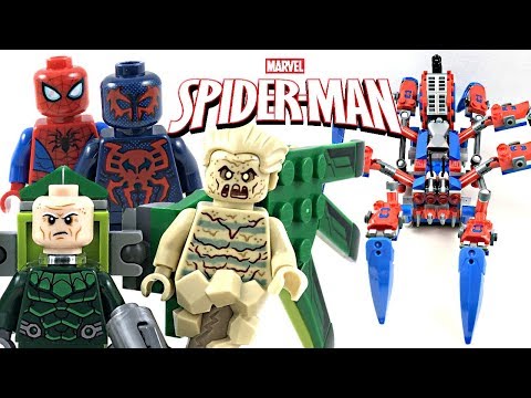 LEGO Spider-Man Spider Crawler review! 2019 set 76114!