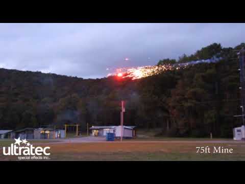 Comets & Mines Shot Horzontally Oct 27 2017