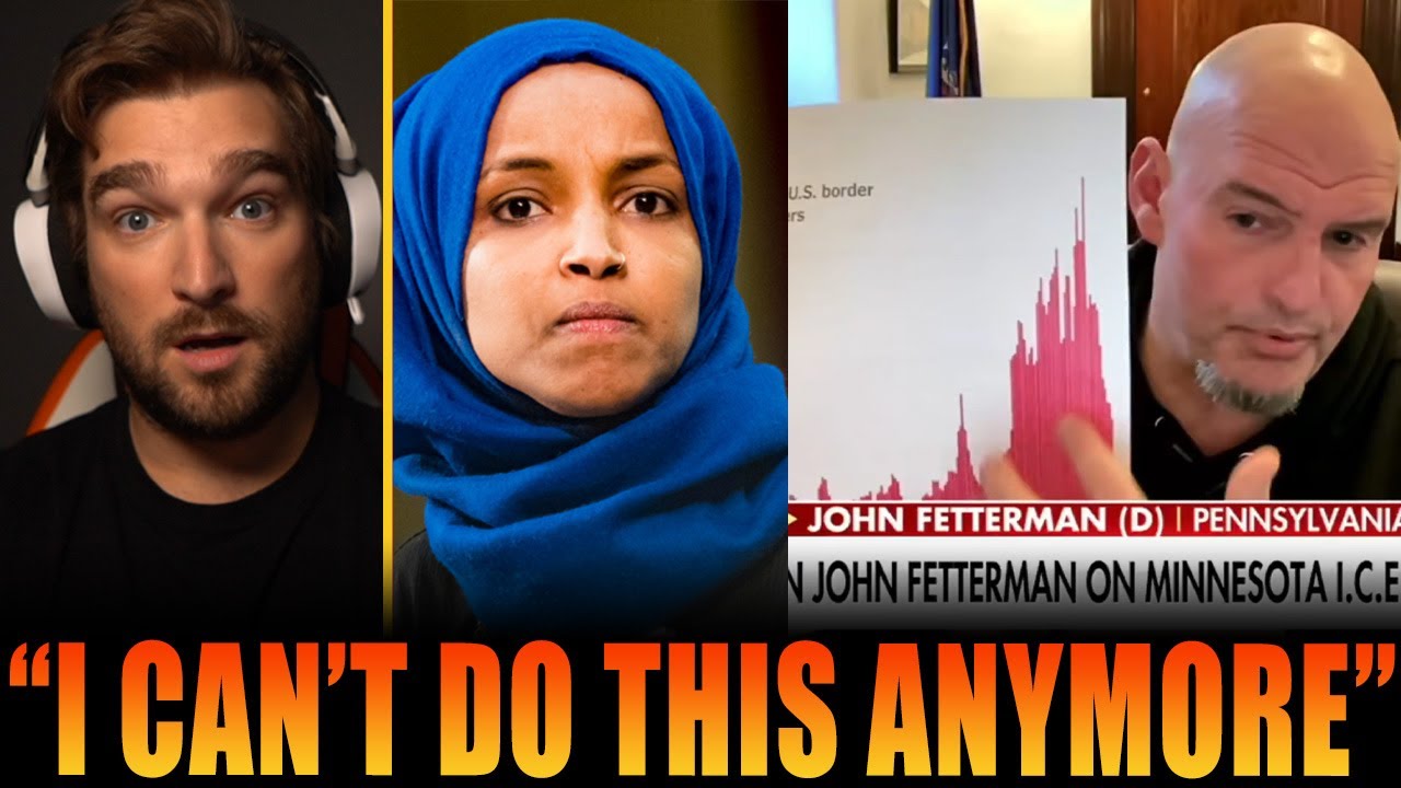John Fetterman LEAVES The Democrat party Live ON AIR as Ilhan Omar LOSES CONTROL!!