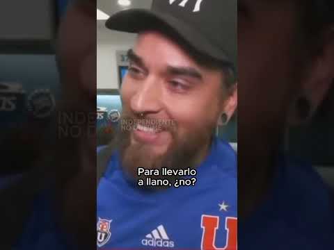 UNUSUAL: A U fan vows revenge against INDEPENDIENTE in Chile