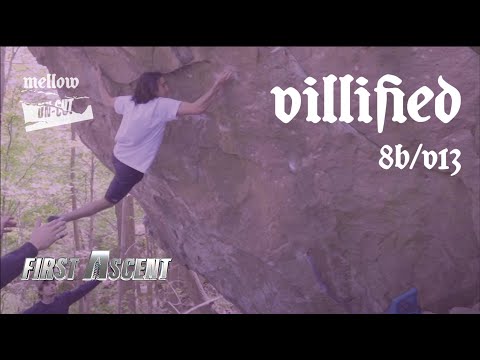 UNCUT: Ethan Salvo - Villified (8B/V13) First Ascent