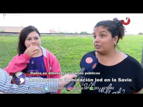 Daños en espacios público