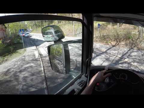 4K Ultra HD - POV Truck Driving, Scania G480 - Beautiful Nockeby to Blackeberg C, Sthlm