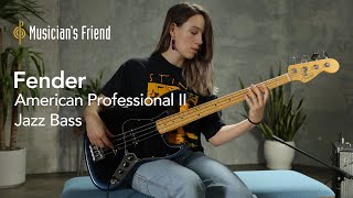 Video thumbnail for Fender American Professional II Jazz Bass Demo - All Playing, No Talking by Musician's Friend