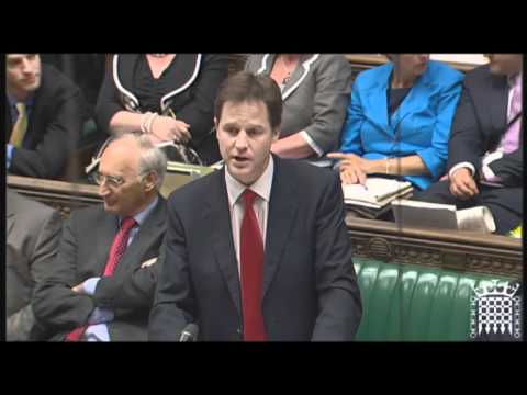 Dr Phillip Lee at Prime Minister's Questions, House of Commons 21st July  2010