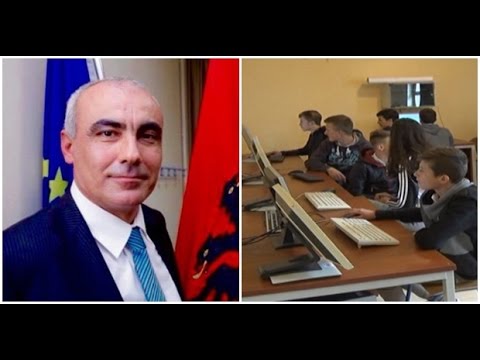 Report TV - Mirdite, emigrantet pajisin shkollat me laboratore informatike