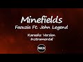 Minefields - Faouzia Ft  John Legend (Karaoke Version Instrumental)