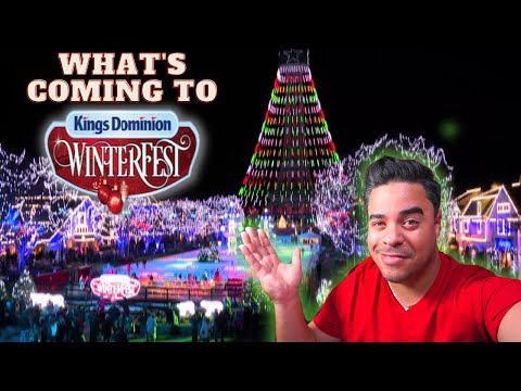What's Coming to WinterFest At Kings Dominion? | Full Event Overview | Christmas At The Park