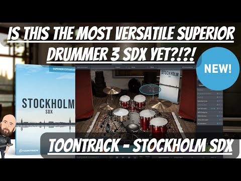 Is This The Most Versatile SDX Release Yet??? | Toontrack - STOCKHOLM SDX