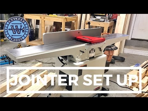 JET JWJ-8CS 8 inch Jointer Setup & Review