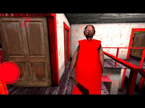 Granny Game Horror Escape Gameplay | Red Granny Ep 47