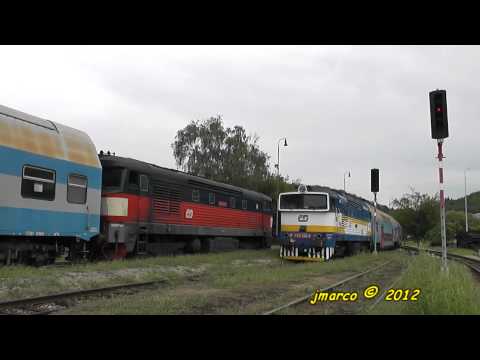 Posázavský pacifik [8.2012] Lokomotivy 749 + 754