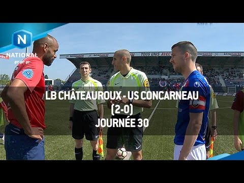 J30 : LB Châteauroux - US Concarneau (2-0), le résumé